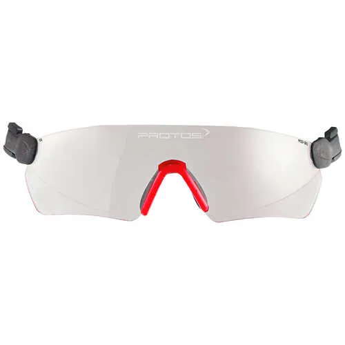 Integrated Safety Glasses for Pfanner Protos Integral Helmets, Clear