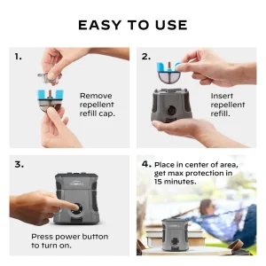 Thermacell® EX90 Rechargeable Mosquito Repeller - view 3