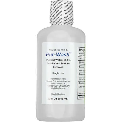 Radians Emergency Eye and Face Wash Refill, 32 oz