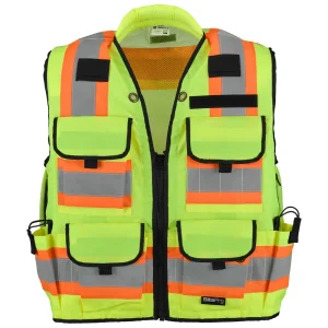 SitePro 750 Class 2 Premium Surveyor’s & Engineer’s Safety Vest