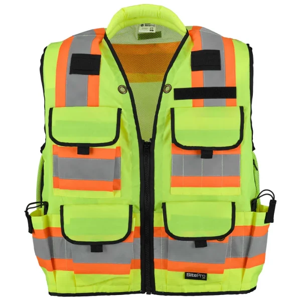 SitePro 750 Class 2 Premium Surveyor’s & Engineer’s Safety Vest