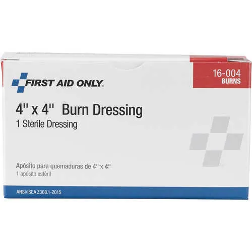 Forestry Suppliers First Aid Refill, Sterile Burn Dressing, 4˝ x 4˝
