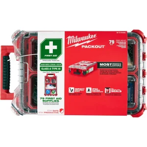 Milwaukee® 79PC Class A Type III PACKOUT™ First Aid Kit