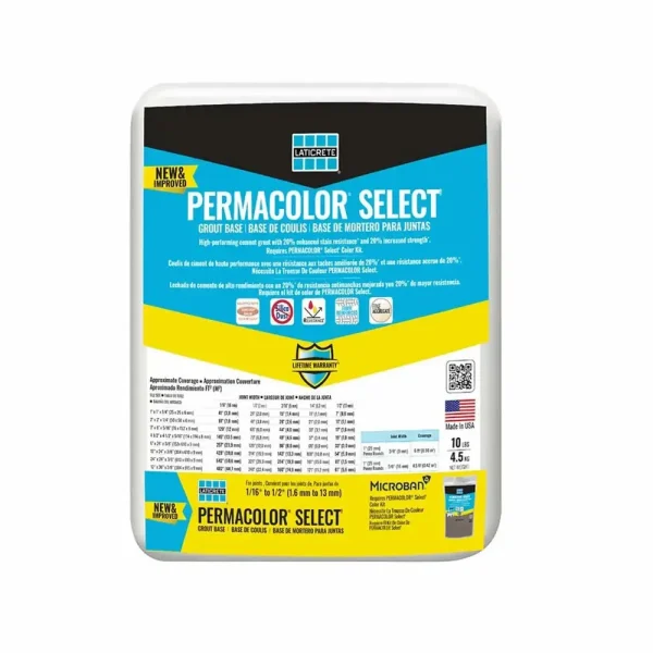 Laticrete New & Improved PERMACOLOR Select