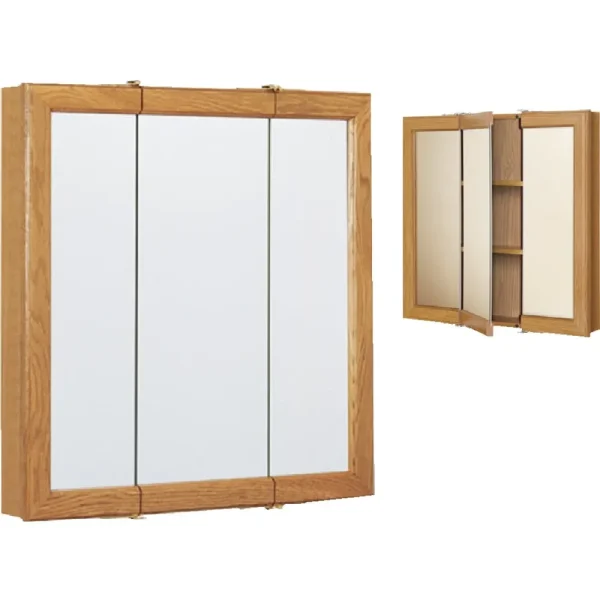 Continental Cabinets Tri-View Medicine Cabinet