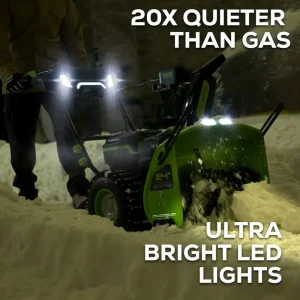 Greenworks 24″ Dual Stage Snow Thrower – Tool Only - view 4