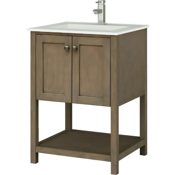Sunny Wood Aiden Vanity Base
