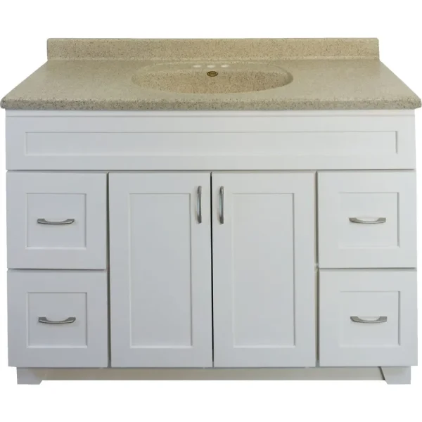 Imperial Marble Shaker Retreat Vanity Base