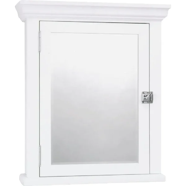 Zenith American White Crown Surface Mount Medicine Cabinet, 22.25 x 27.25″