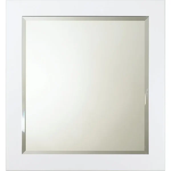 Bertch Osage White Vanity Mirror, 28 x 30 in