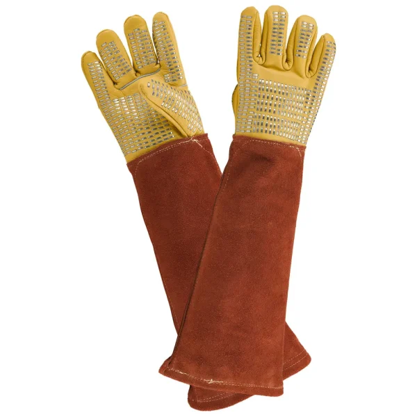 Vet-Pro™ <em>Forester</em> Leather/Kevlar Animal and Reptile Handling Gloves