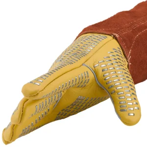 Vet-Pro™ Forester Leather/Kevlar Animal and Reptile Handling Gloves - view 3