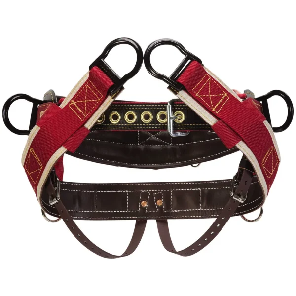 Weaver Arborist® 4-Dee Saddle With Neoprene Leg Straps and Wide Padded Back