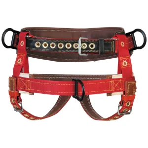 Weaver Arborist® Saddle with 1 Floating Dee, 2” Wide Nylon Leg Straps and Seat Strap