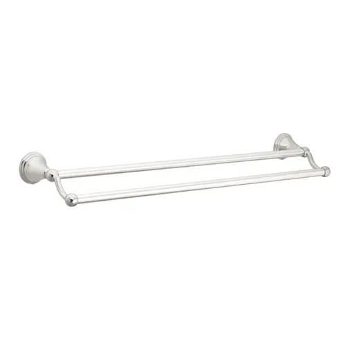 Moen Preston Chrome Double Towel Bar, 24 in