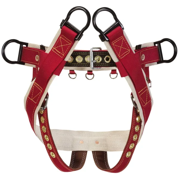 Weaver Arborist® 4-Dee Single Thick Cotton Saddle with 2” Wide Nylon Leg Straps