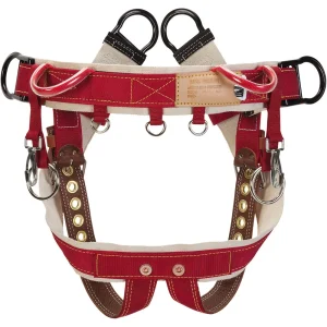 Weaver Arborist® 4-Dee Single Thick Cotton Saddle with 2” Wide Nylon Leg Straps - view 2
