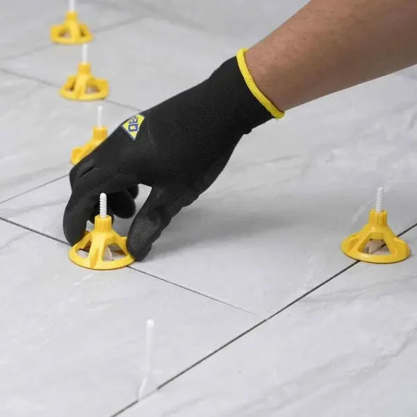 QEP LASH 360 Tile Leveling Round Caps | Bag of 100 Caps