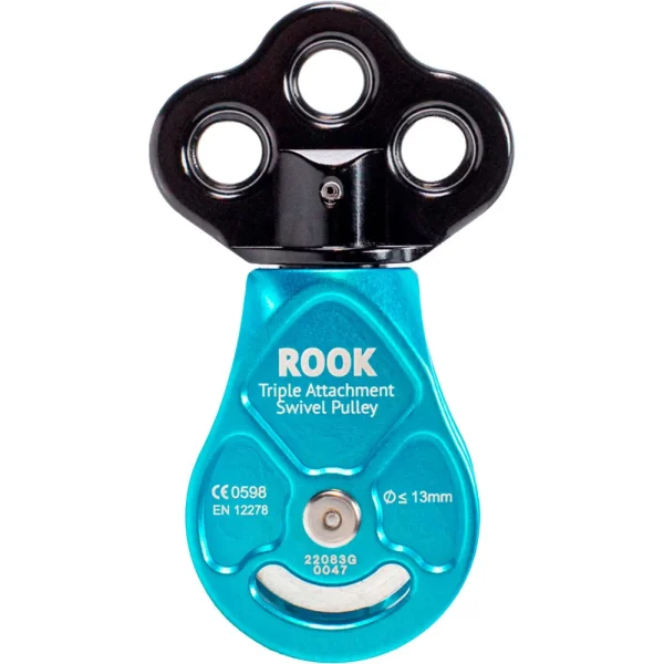 Notch™ Rook Triple Attachment Swivel Pulley