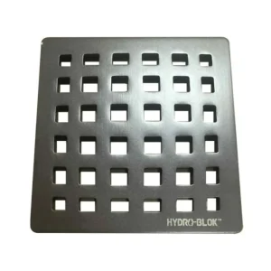 Hydro-Blok 4″ Low Profile Shower Drain Covers | Oil Rubbed Bronze - view 2