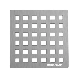 Hydro-Blok 4″ Low Profile Shower Drain Covers | Oil Rubbed Bronze - view 3