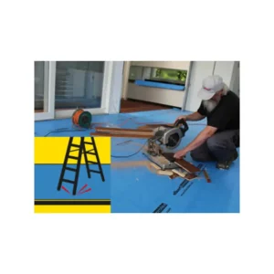 Albert Floorotex Blue Temp Floor Protection Roll | 150 sq/ft Roll - view 4
