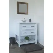 MODULAR 2130DDSW SORRENTO VANITY WITH TOP 31X22 WHITE