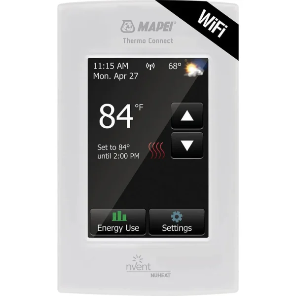Mapeheat Thermo Connect WiFi Programmable Nuheat Thermostat