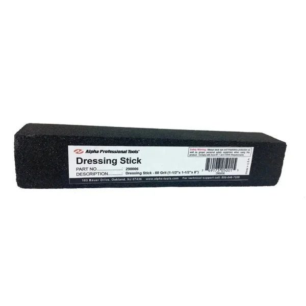 Alpha Tools 60 Grit Dressing Stick