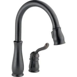 Delta Leland Venetian Bronze Single Handle Pull Down Kitchen Faucet