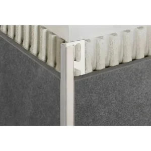 Schluter Edge Quadec Square Trims | 3/8″ / Stone Grey - view 2