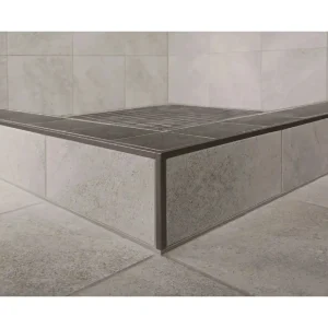 Schluter Quadec Aluminum Metal Inside/Outside Corner | Stone Grey / 3/8″ - view 3