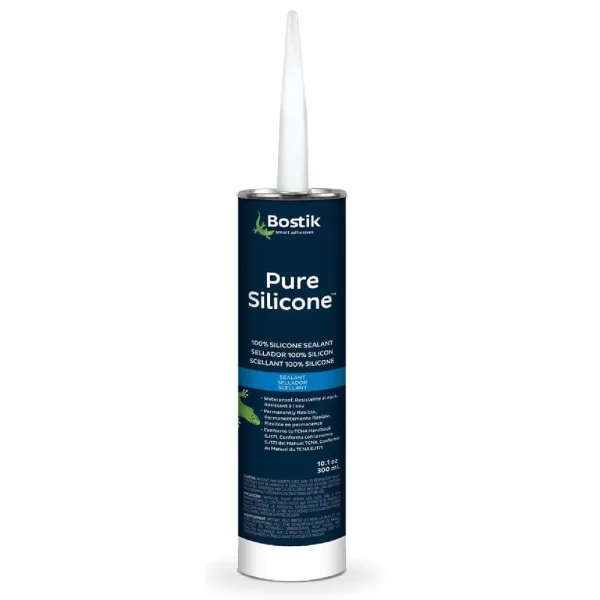 Bostik Pure Silicone 10.1 fl.oz Tube | Alabaster