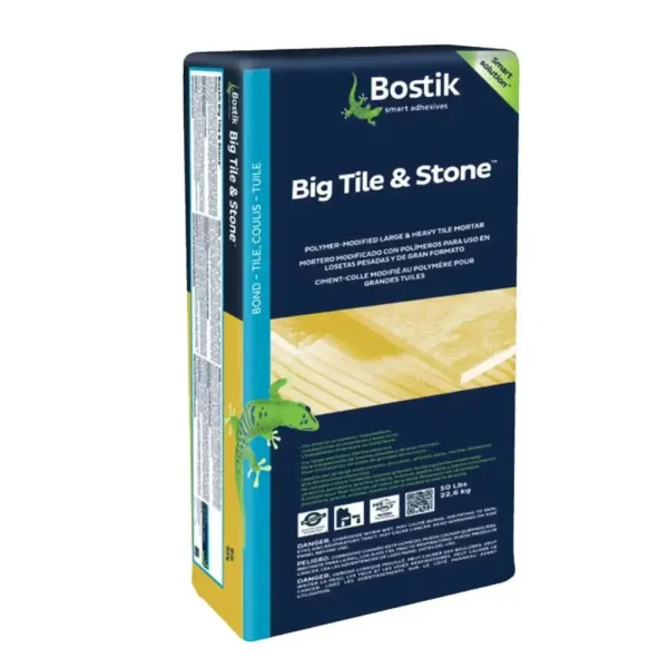 Bostik Big Tile & Stone 50lb Gray Modified Mortar Pallet