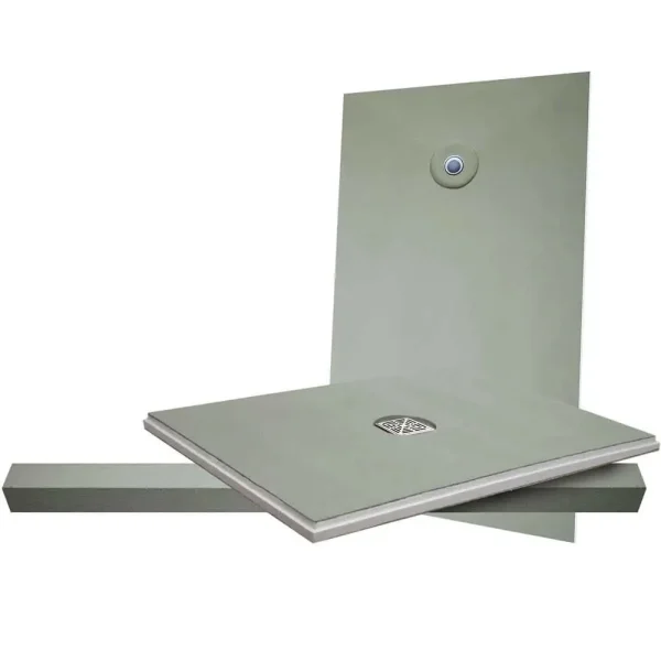 Laticrete Hydro Ban Pre-sloped Shower Pan | 36″ x 60″ Center PVC Drain
