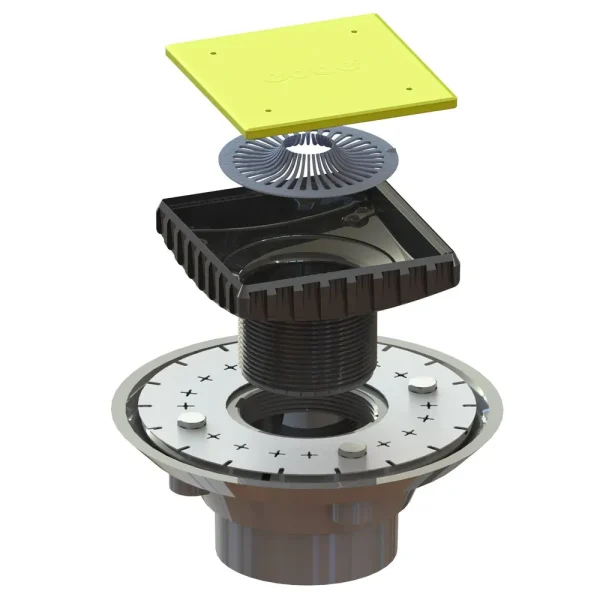 Ebbe Drain Kits and Accessories | 2in ABS 3 pc Drain