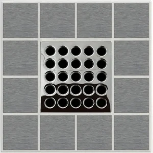 Ebbe PRO Shower Drain Covers | Polished Chrome