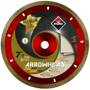 Rubi Arrowhead 7″ Diamond Blade