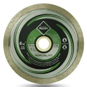 Rubi 4-1/2″ Porcelain Dry Diamond Blade