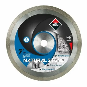 Rubi Natural Stone 7″ Wet Diamond Blade