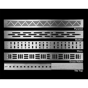 Noble Company Freestyle Linear PVC Drains | 24″ / Wave - view 3