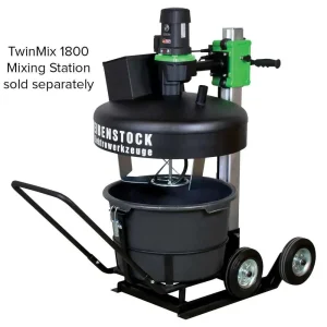 CS Unitec TwinMix 1800 Big Wheel Pouring Cart with 2 Wheels - view 2