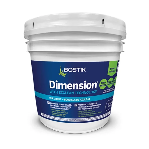 Bostik Dimension RapidCure Pre-Mixed Grout with EzClean Technology | Amber / 9 lbs.