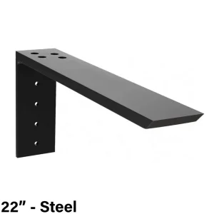 The Original Granite Bracket “L” Bracket Countertop Support | 6″ / Steel - view 2