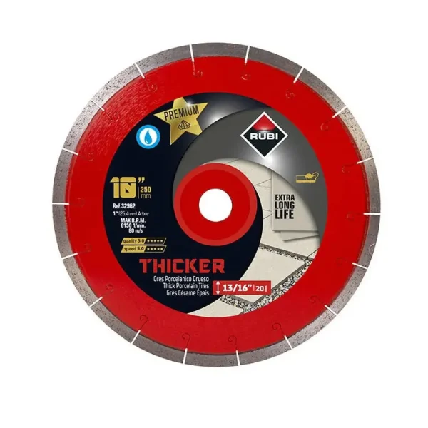 Rubi Tools Thicker Blade | 10″