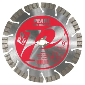 Pearl Abrasive 9″ P2 PRO-V Blade for Battery Powered Saws | Segmented - view 2