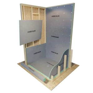 Hydro-Blok Classic Shower Kits | 36″ x 36″ Center Drain Pan - view 2