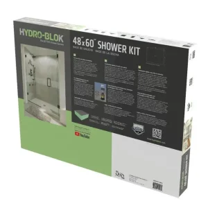 Hydro-Blok Classic Shower Kits | 36″ x 36″ Center Drain Pan - view 3