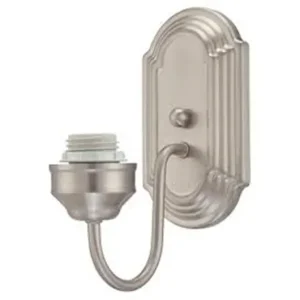 Westinghouse Brushed Nickel 1 Light Indoor Wall Sconce, 9 in