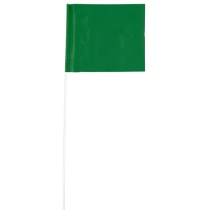 4” x 5” PVC Stake Marking Flags - view 2